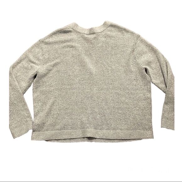 OLD NAVY Grey Button Up Cardigan Size Large - Picture 2 of 3
